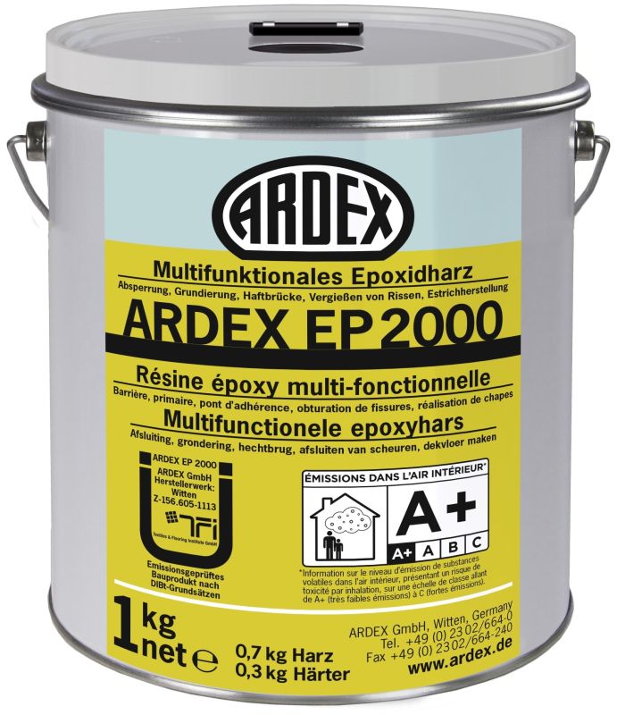 Flüssige Dichtungen Ardex EP2000, Epoxidharz, 18 kg